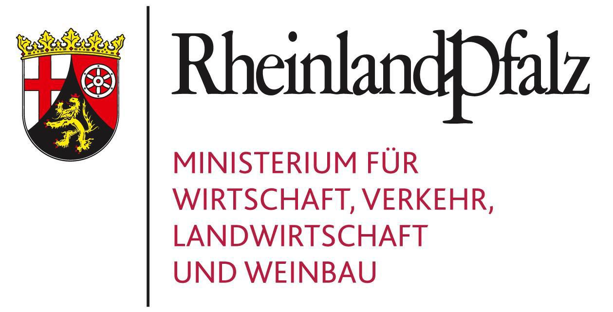 Logo des Ministeriums f�r Wirtschaft, Verkehr, Landwirtschaft und Weinbau