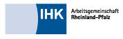 Logo der IHK Arbeitsgemeinschaft Rheinland-Pfalz
